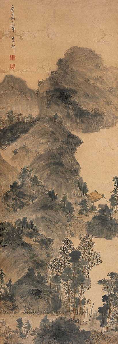 陈率祖 山水 立轴
